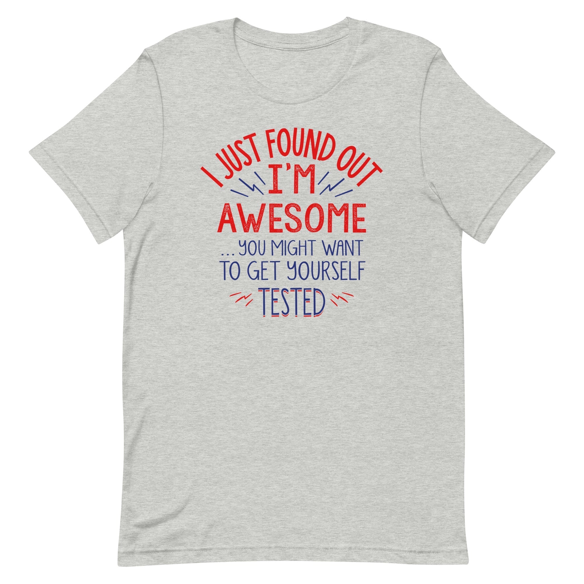I'm Awesome, Get Yourself Tested Men's Signature - Adult & Kids T-Shirts, Sweatshirts & Hoodies apparel design preview 1