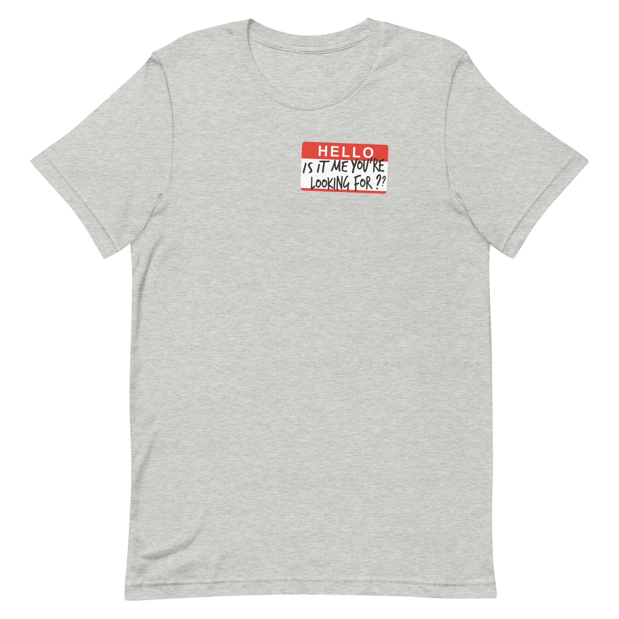 Hello, Is It Me You're Looking For? Men's Signature - Adult & Kids T-Shirts, Sweatshirts & Hoodies apparel design preview 1
