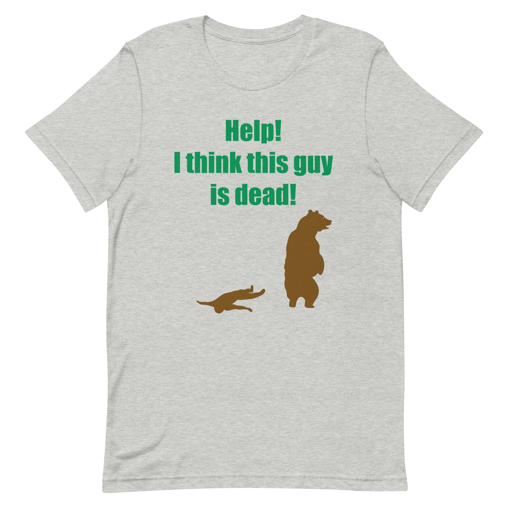 Help! I Think This Guy Is Dead! Men's Signature - Adult & Kids T-Shirts, Sweatshirts & Hoodies apparel design preview 1