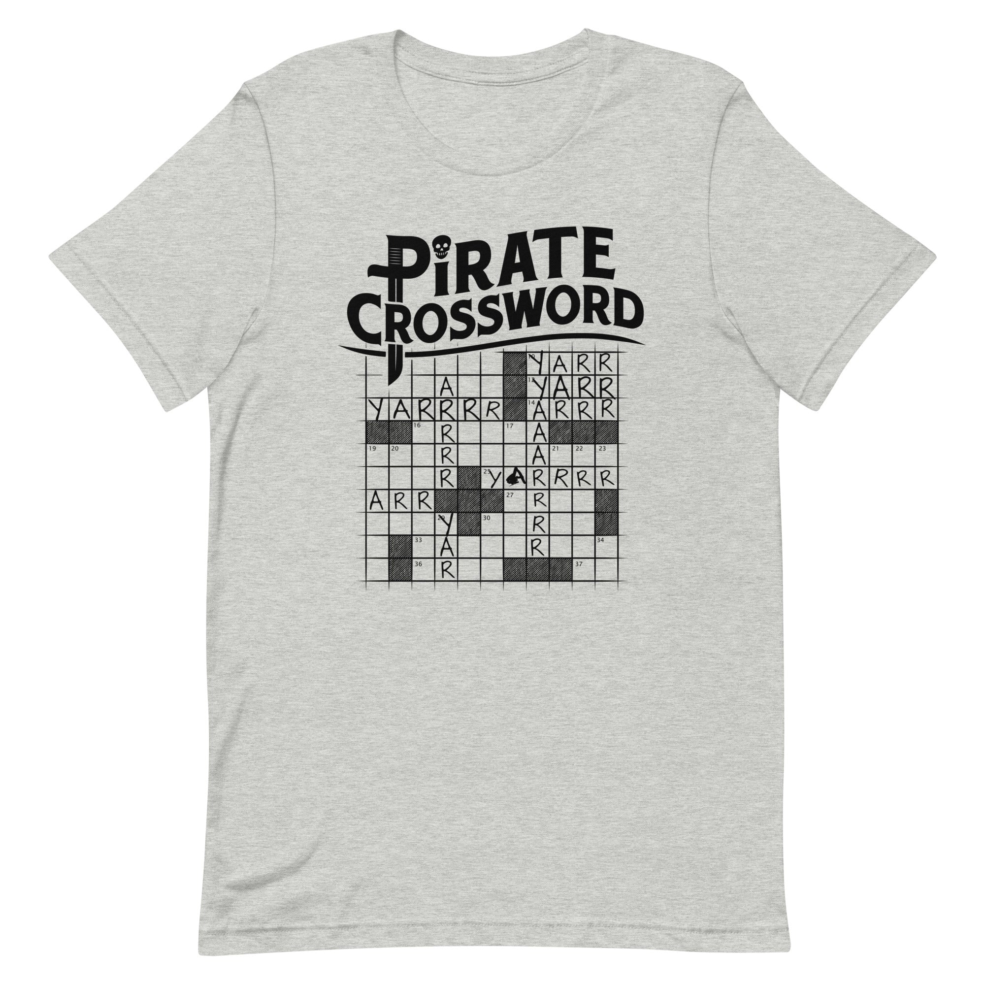 Pirate Crossword Men's Signature - Adult & Kids T-Shirts, Sweatshirts & Hoodies apparel design preview 1