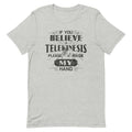 If You Believe In Telekinesis Please Raise My Hand - Adult & Kids T-Shirts, Sweatshirts & Hoodies apparel design preview 1