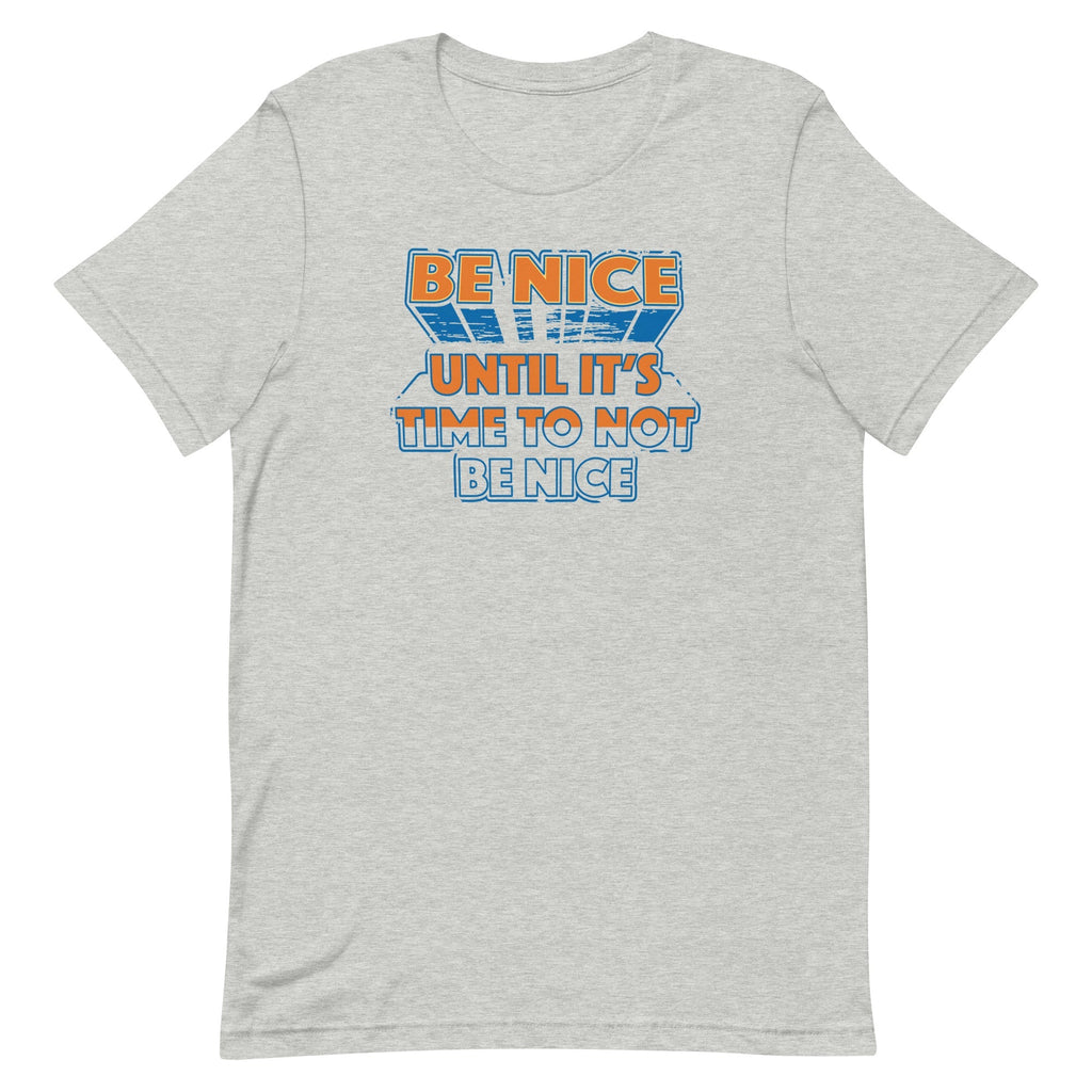 Be Nice Men's Signature - Adult & Kids T-Shirts, Sweatshirts & Hoodies apparel design preview 1