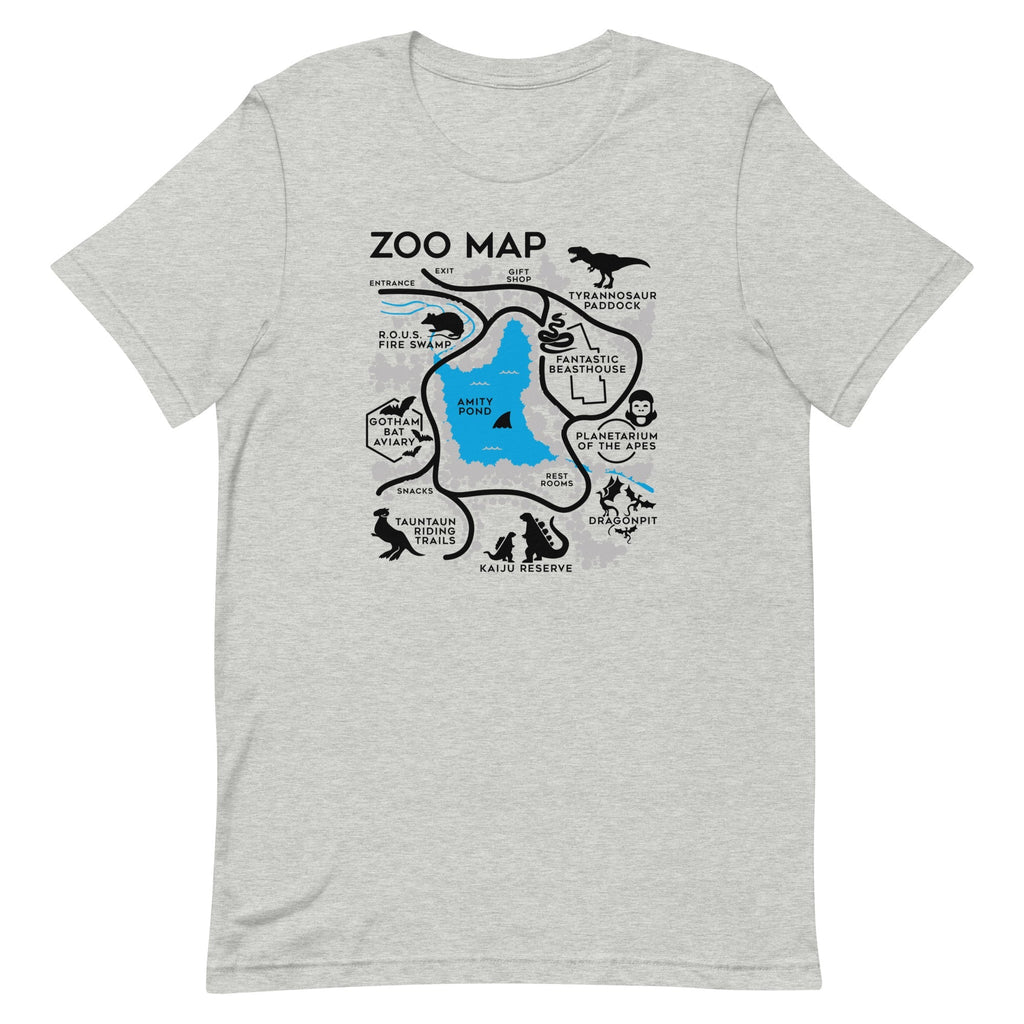 Zoo Map Men's Signature - Adult & Kids T-Shirts, Sweatshirts & Hoodies apparel design preview 1