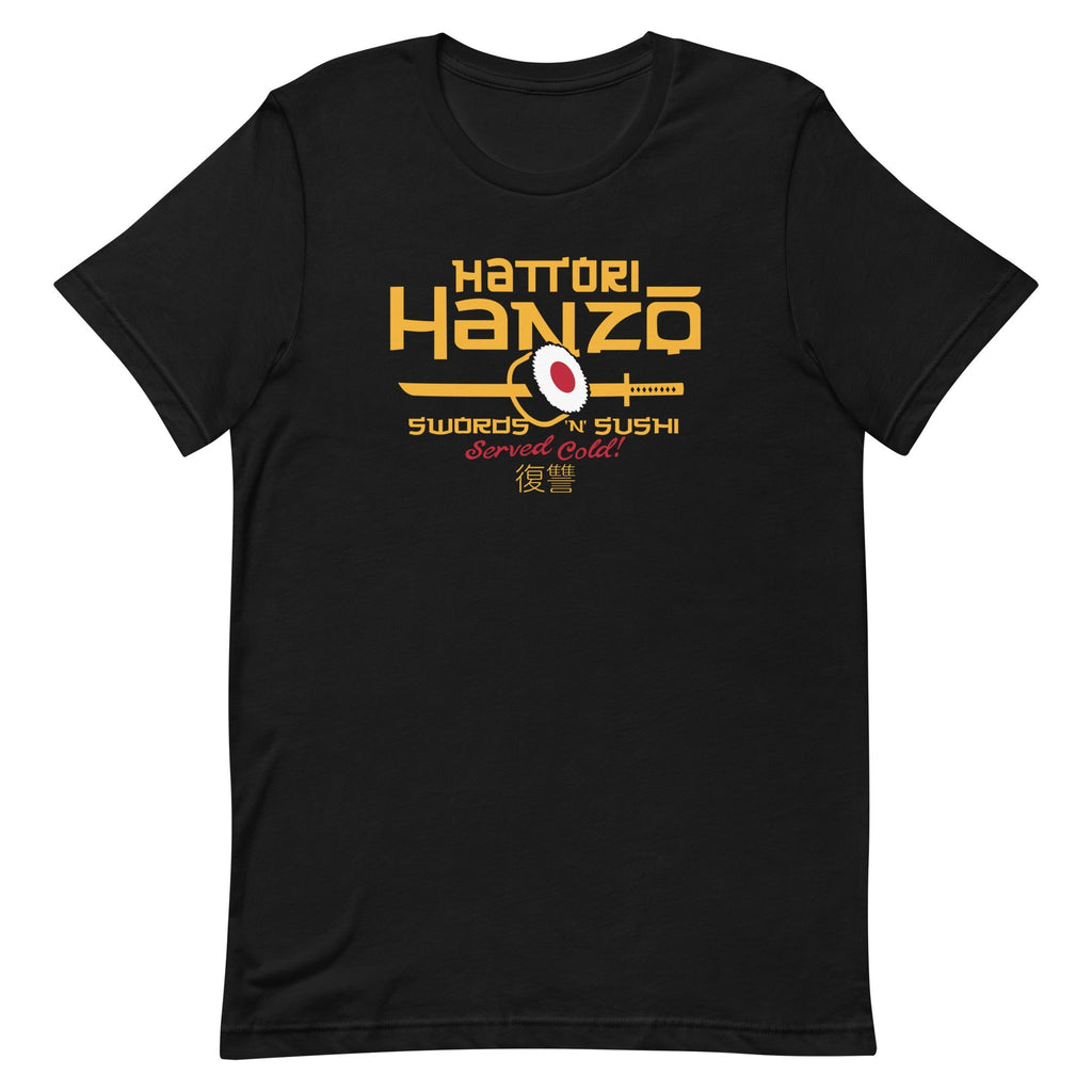 Hattori Hanzo Swords 'n' Sushi Men's Signature - Adult & Kids T-Shirts, Sweatshirts & Hoodies apparel design preview 1