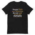 Sentences That End In Potato Men's Signature - Adult & Kids T-Shirts, Sweatshirts & Hoodies apparel design preview 1