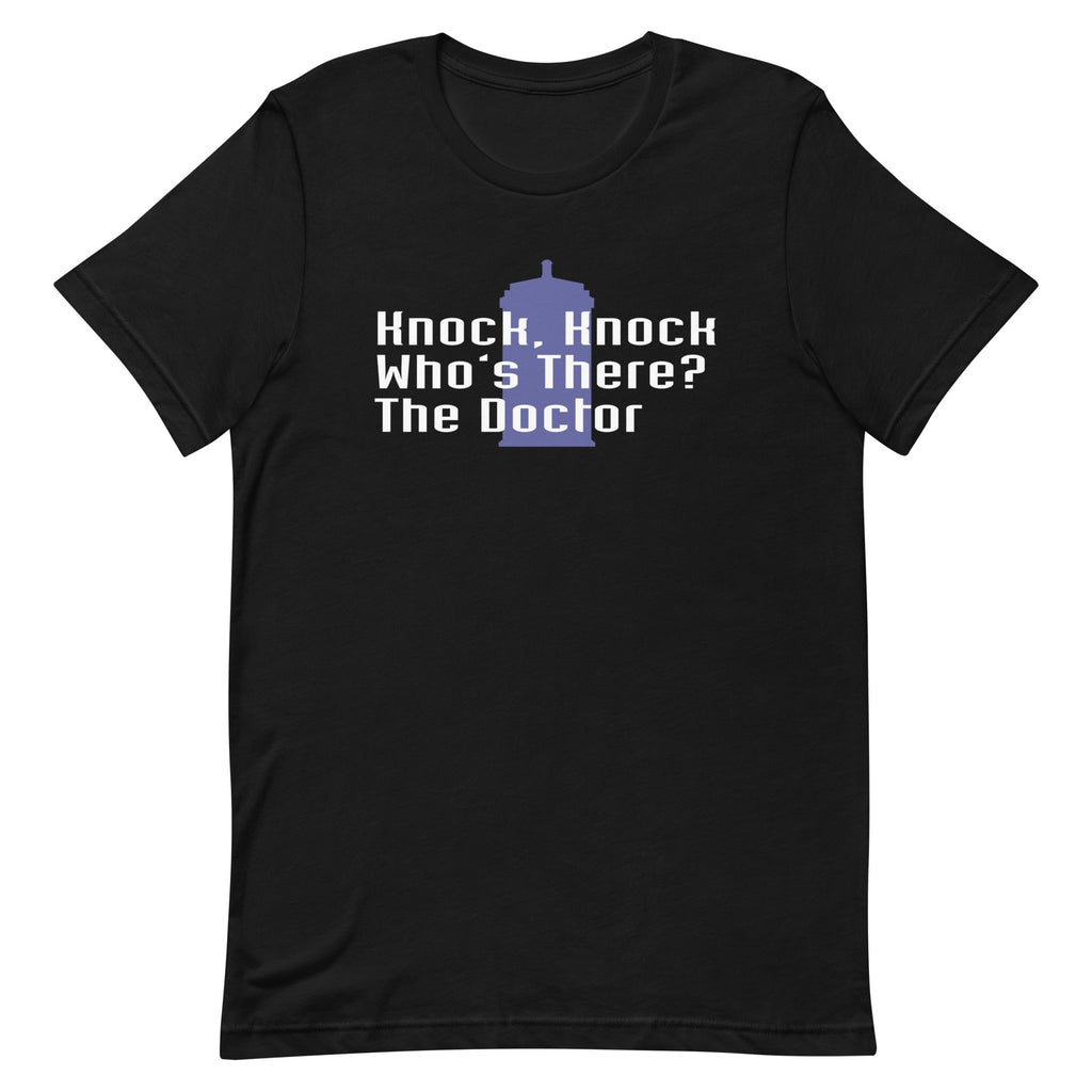 Knock Who's There? The Doctor Men's Signature - Adult & Kids T-Shirts, Sweatshirts & Hoodies apparel design preview 1