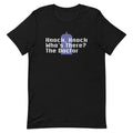 Knock Who's There? The Doctor Men's Signature - Adult & Kids T-Shirts, Sweatshirts & Hoodies apparel design preview 1