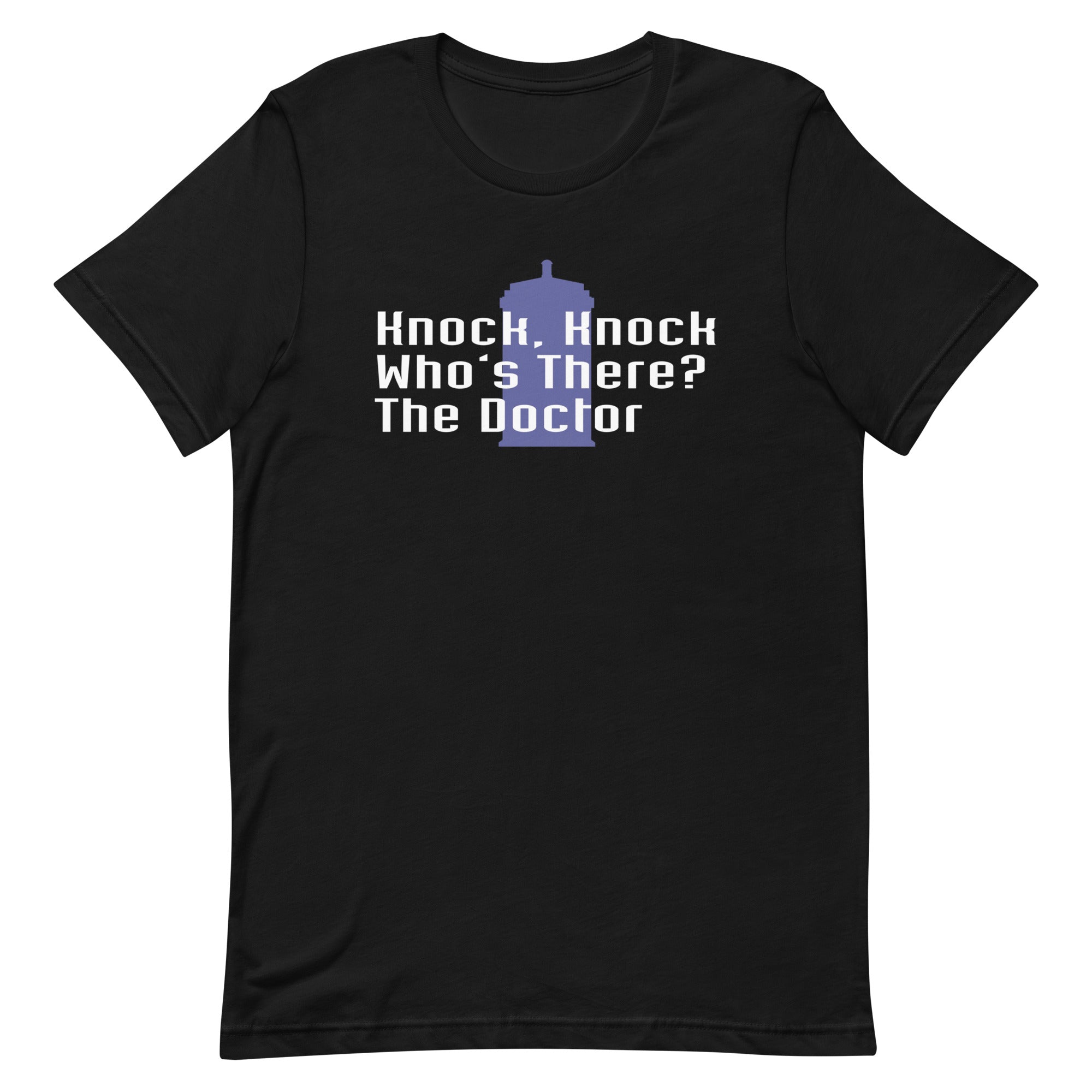 Knock Who's There? The Doctor Men's Signature - Adult & Kids T-Shirts, Sweatshirts & Hoodies apparel design preview 1