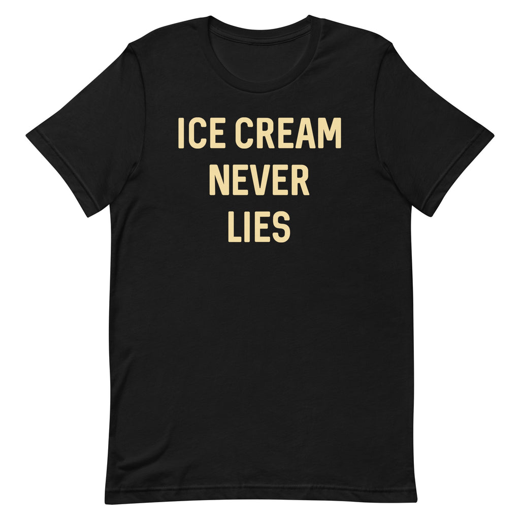 Ice Cream Never Lies Men's Signature - Adult & Kids T-Shirts, Sweatshirts & Hoodies apparel design preview 1