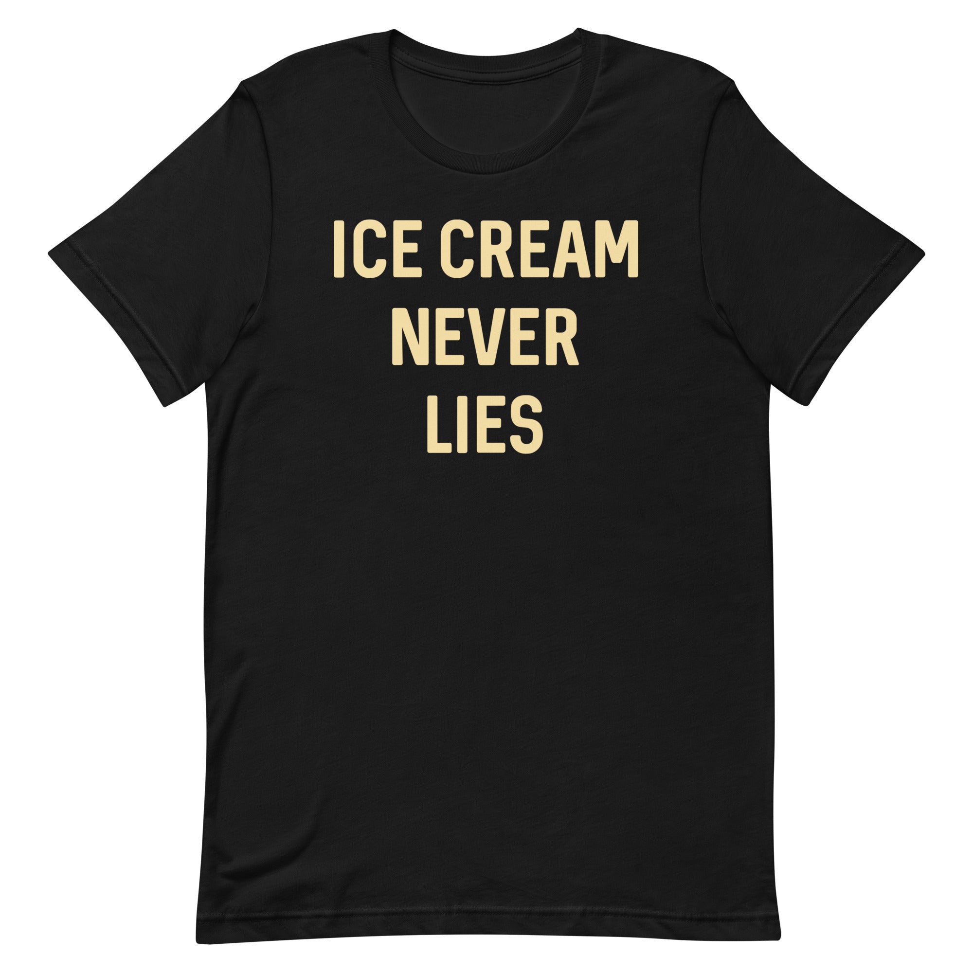 Ice Cream Never Lies Men's Signature - Adult & Kids T-Shirts, Sweatshirts & Hoodies apparel design preview 1