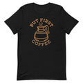 But First Coffee Men's Signature - Adult & Kids T-Shirts, Sweatshirts & Hoodies apparel design preview 1