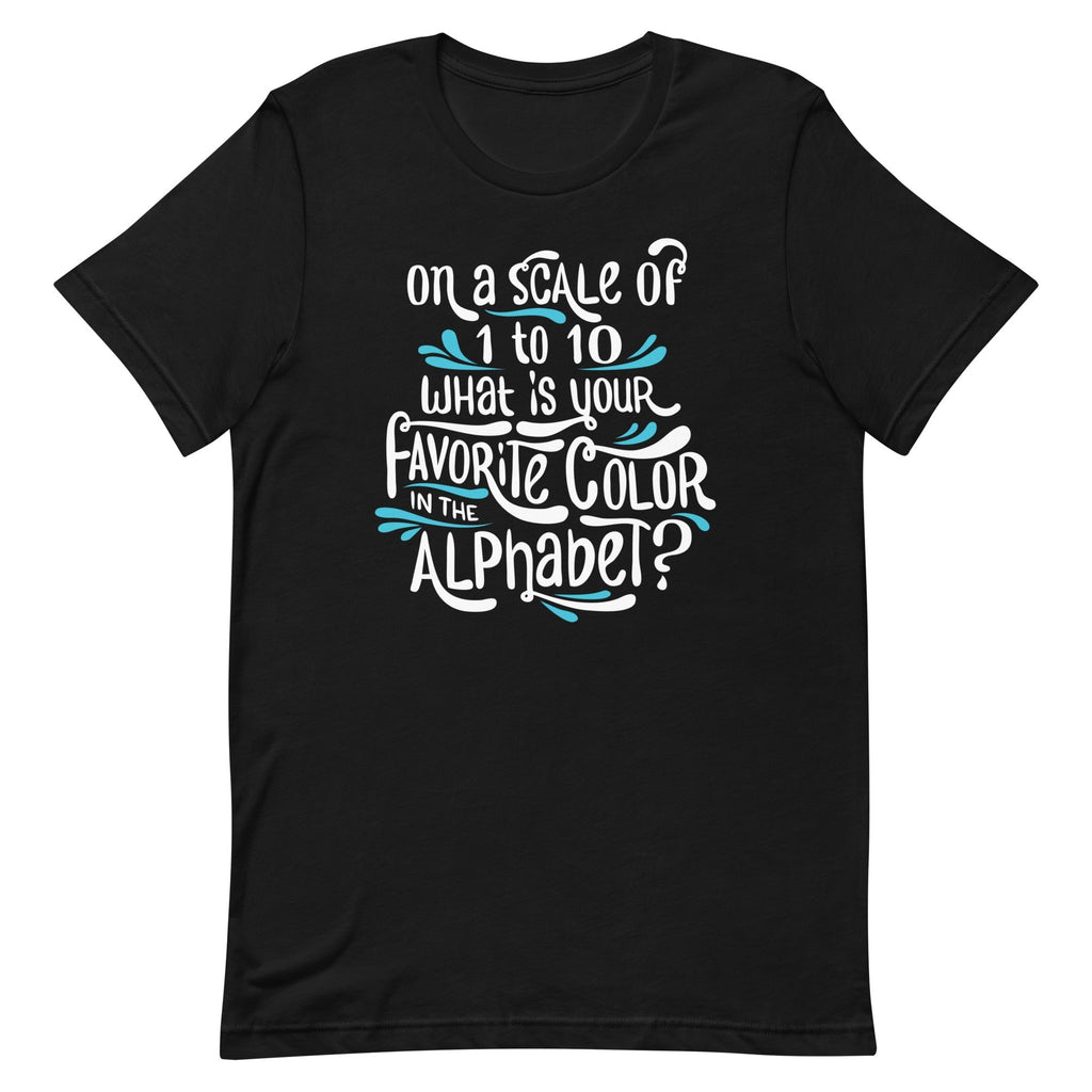 Favorite Color In The Alphabet Men's Signature - Adult & Kids T-Shirts, Sweatshirts & Hoodies apparel design preview 1