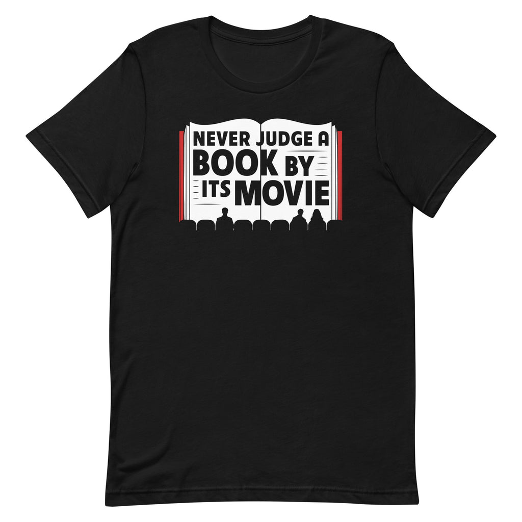 Never Judge A Book By Its Movie Men's Signature - Adult & Kids T-Shirts, Sweatshirts & Hoodies apparel design preview 1