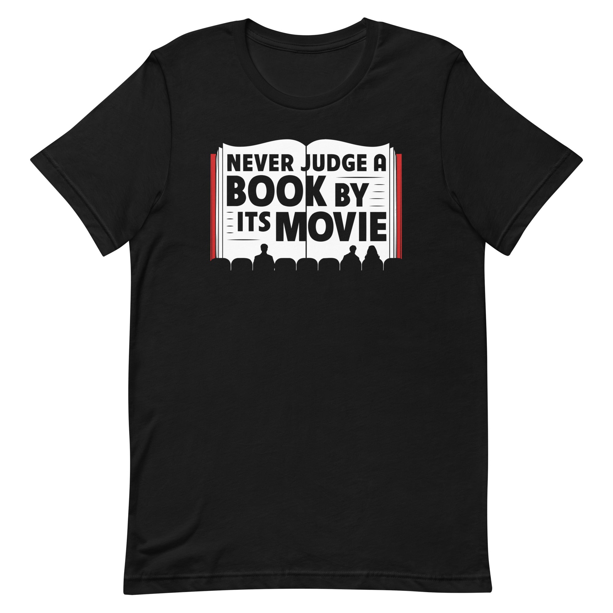 Never Judge A Book By Its Movie Men's Signature - Adult & Kids T-Shirts, Sweatshirts & Hoodies apparel design preview 1