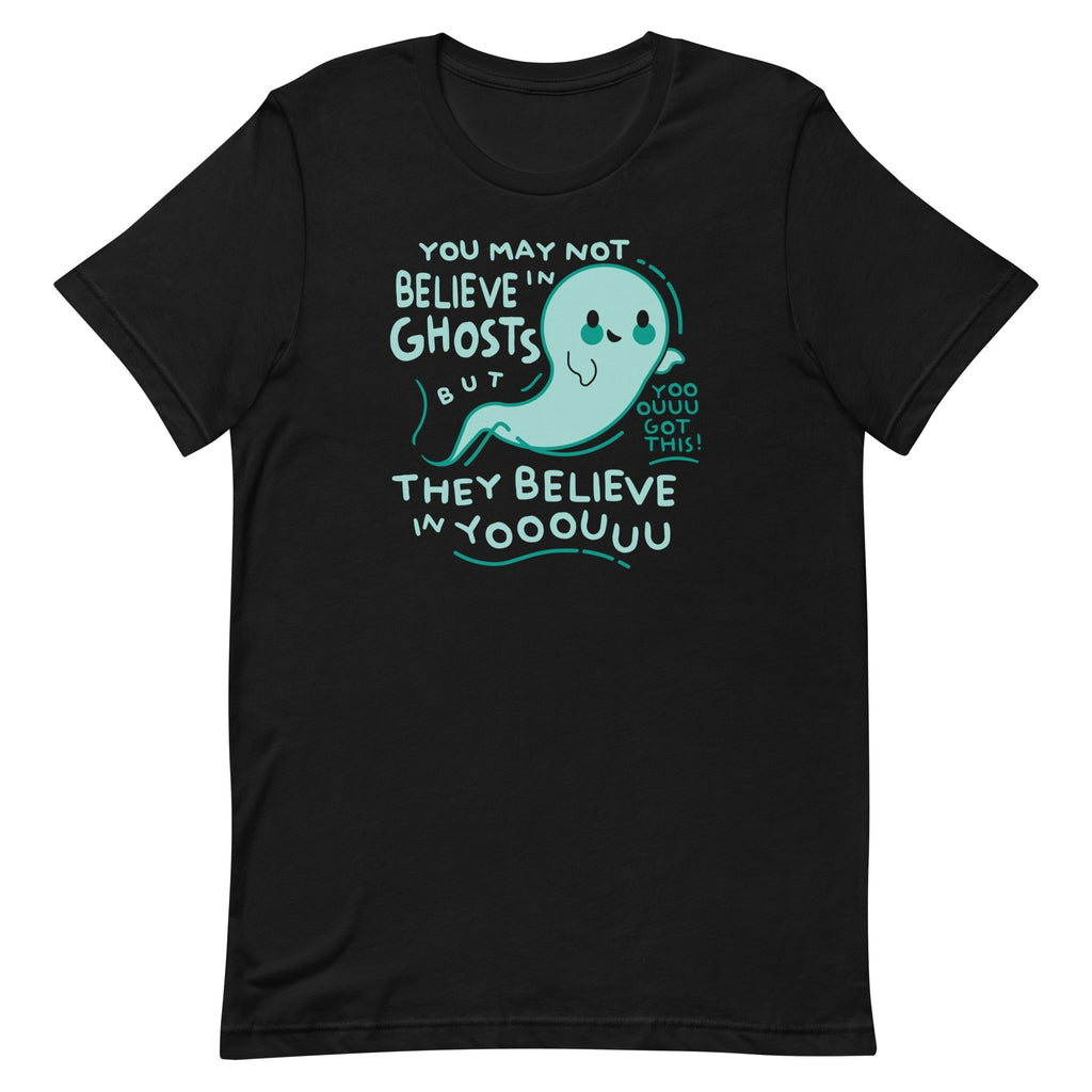 You May Not Believe In Ghosts Men's Signature - Adult & Kids T-Shirts, Sweatshirts & Hoodies apparel design preview 1