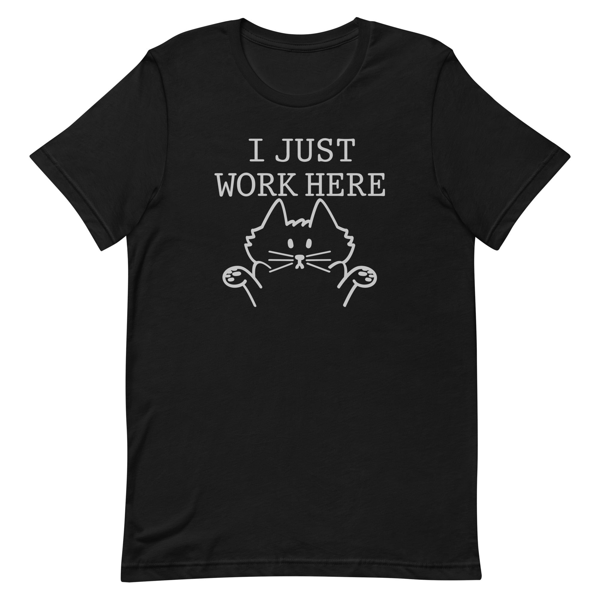 I Just Work Here Men's Signature - Adult & Kids T-Shirts, Sweatshirts & Hoodies apparel design preview 1