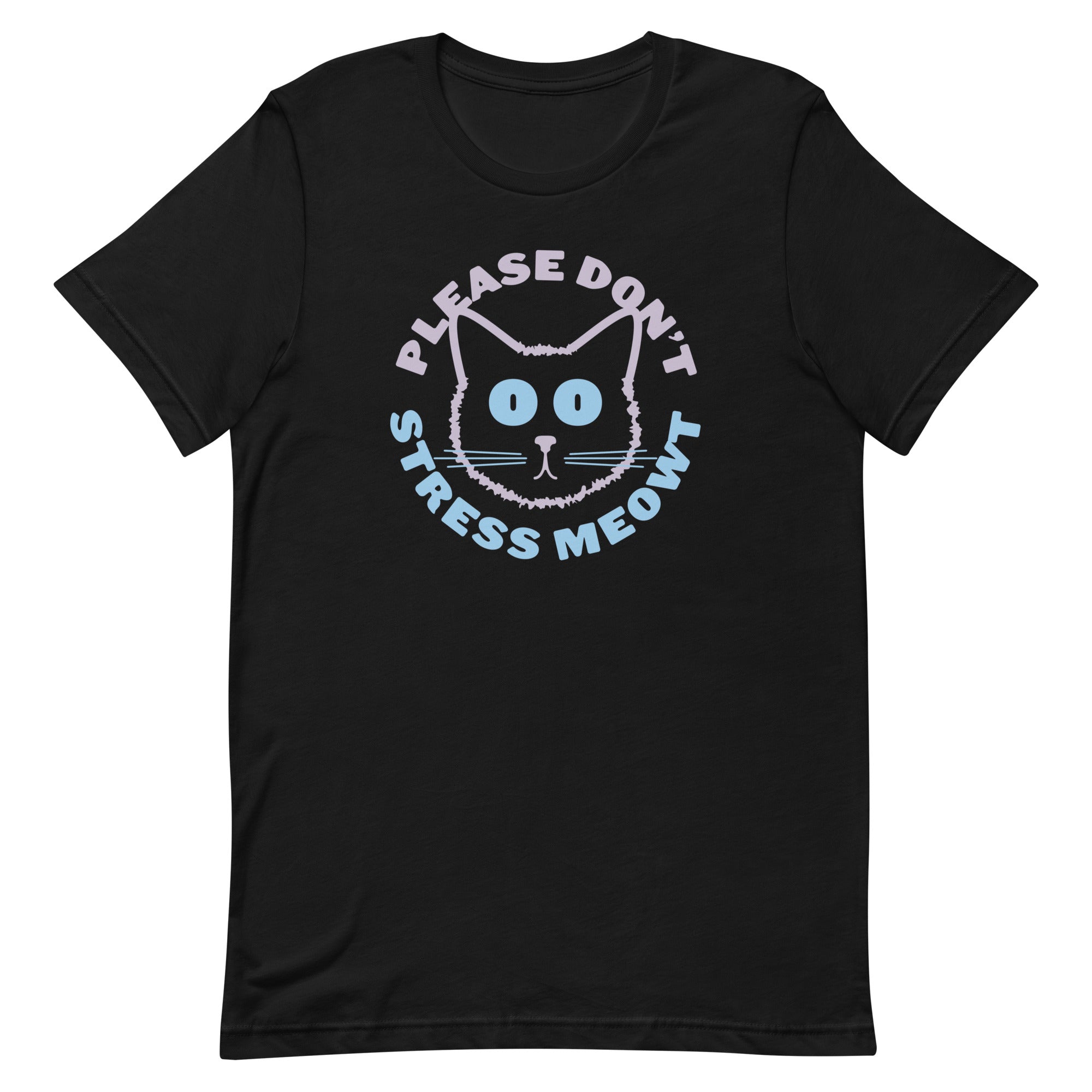 Please Don't Stress Meowt Men's Signature - Adult & Kids T-Shirts, Sweatshirts & Hoodies apparel design preview 1