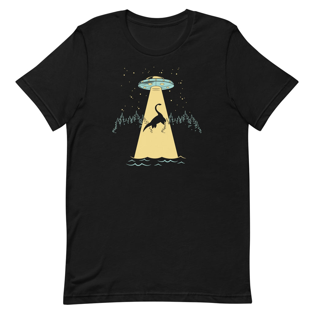 Nessie Abduction Men's Signature - Adult & Kids T-Shirts, Sweatshirts & Hoodies apparel design preview 1