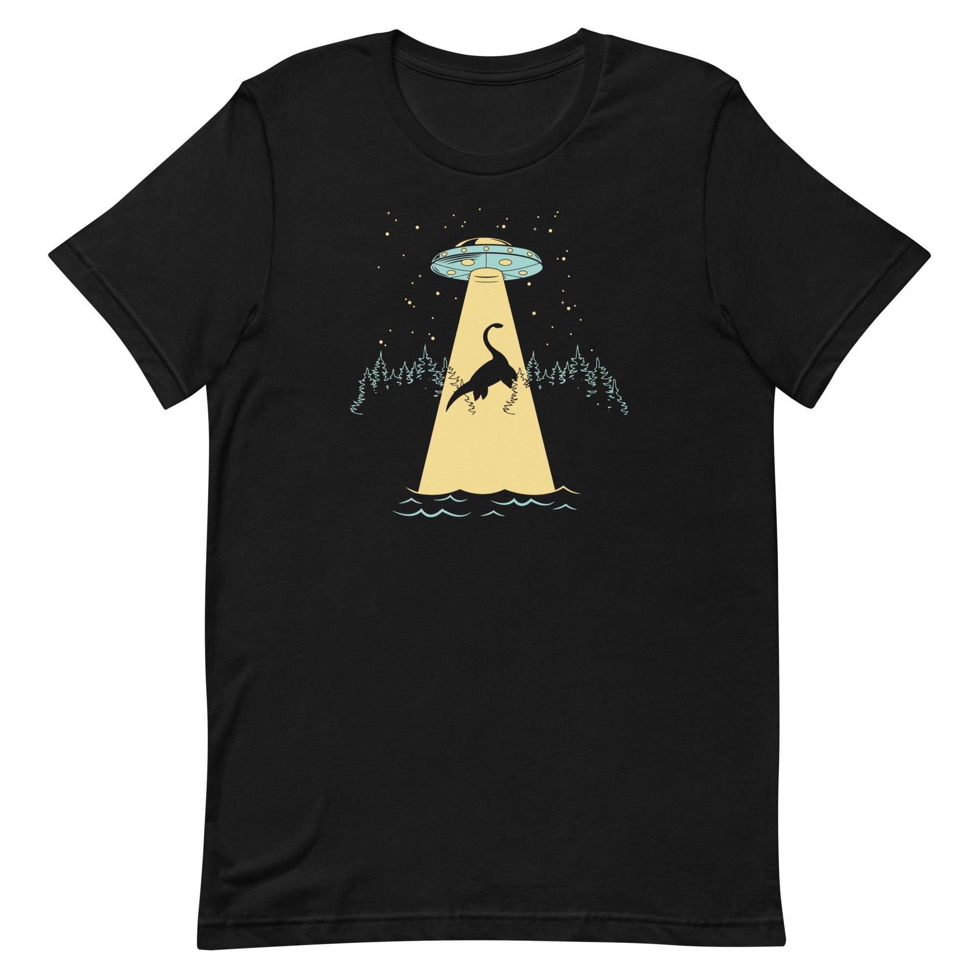 Nessie Abduction Men's Signature - Adult & Kids T-Shirts, Sweatshirts & Hoodies apparel design preview 1