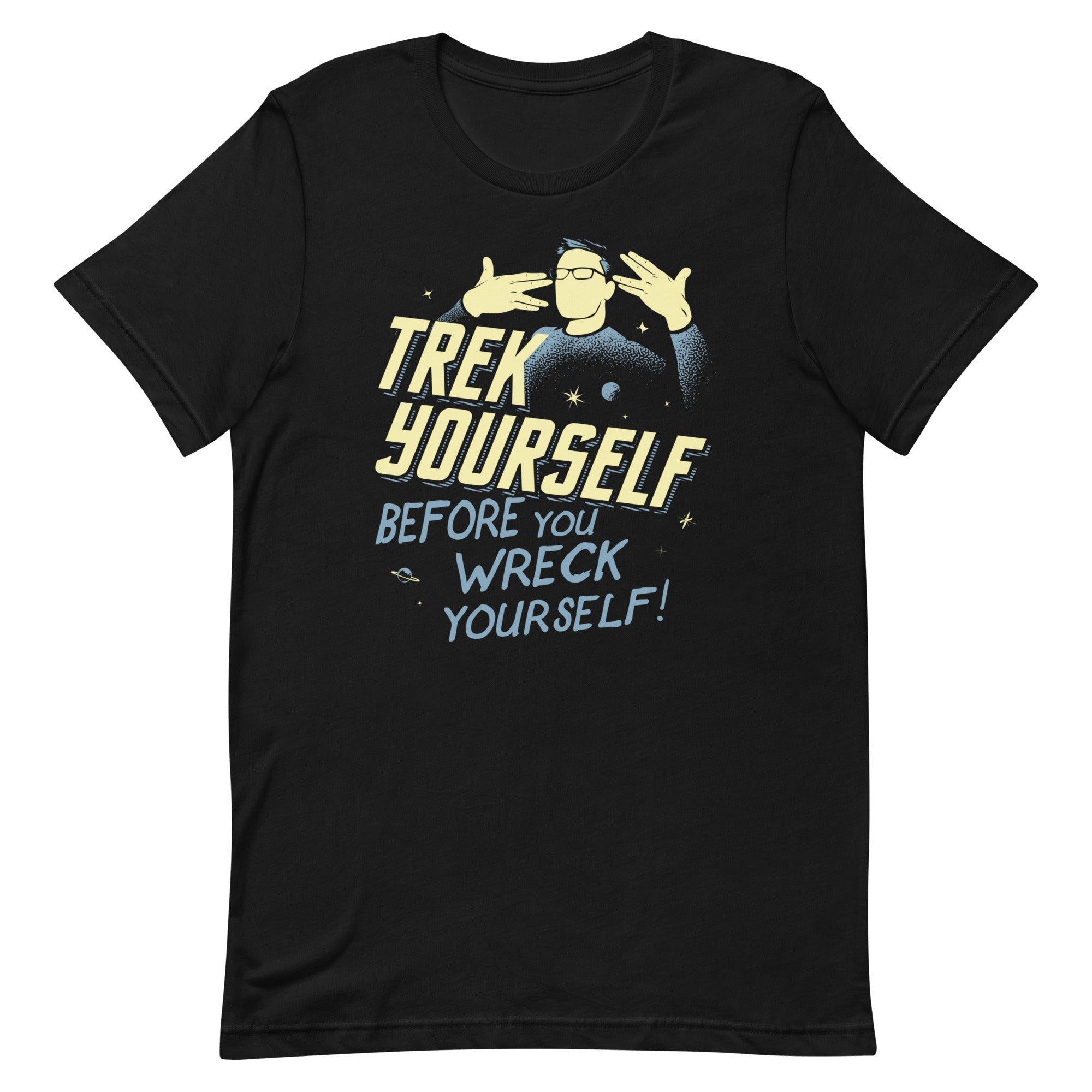 Trek Yourself Before You Wreck Men's Signature - Adult & Kids T-Shirts, Sweatshirts & Hoodies apparel design preview 1