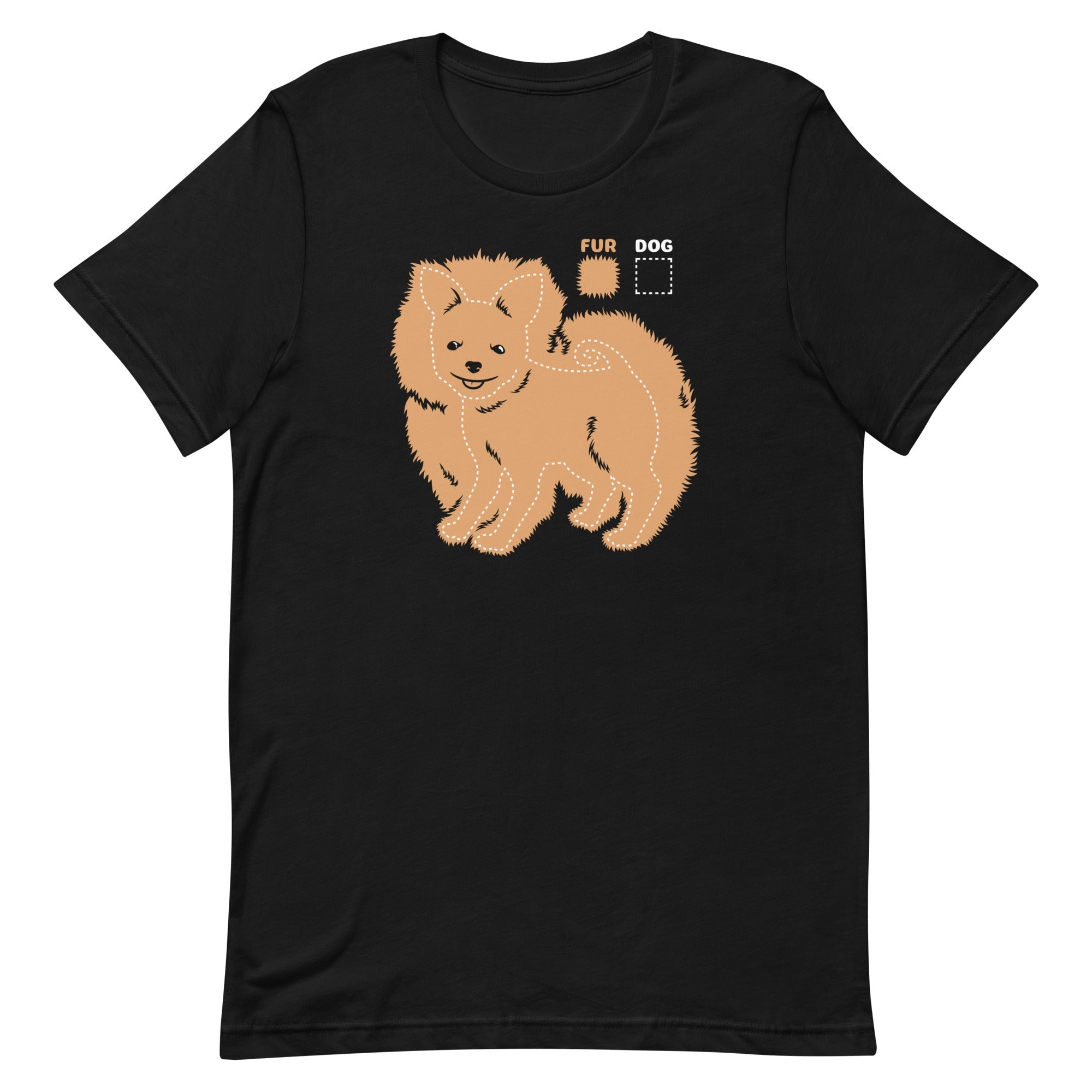 Dog vs Fur Pomeranian Men's Signature - Adult & Kids T-Shirts, Sweatshirts & Hoodies apparel design preview 1