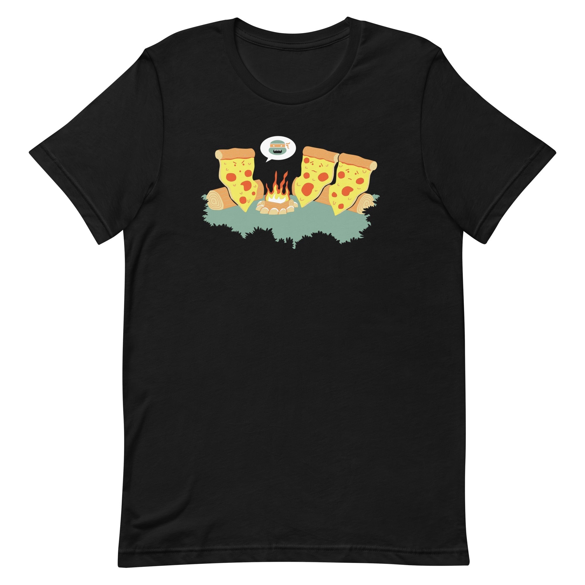Pizza Campfire Story Men's Signature - Adult & Kids T-Shirts, Sweatshirts & Hoodies apparel design preview 1