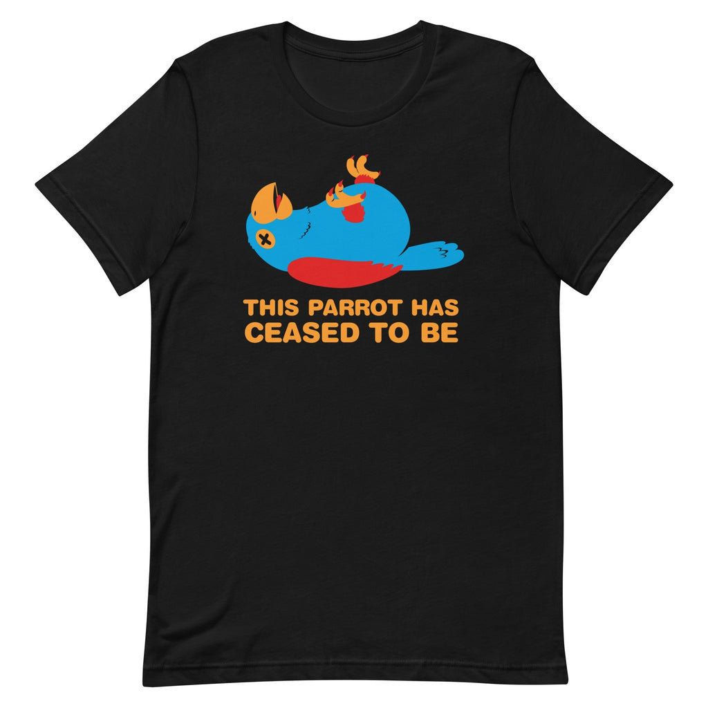 This Parrot Has Ceased To Be Men's Signature - Adult & Kids T-Shirts, Sweatshirts & Hoodies apparel design preview 1