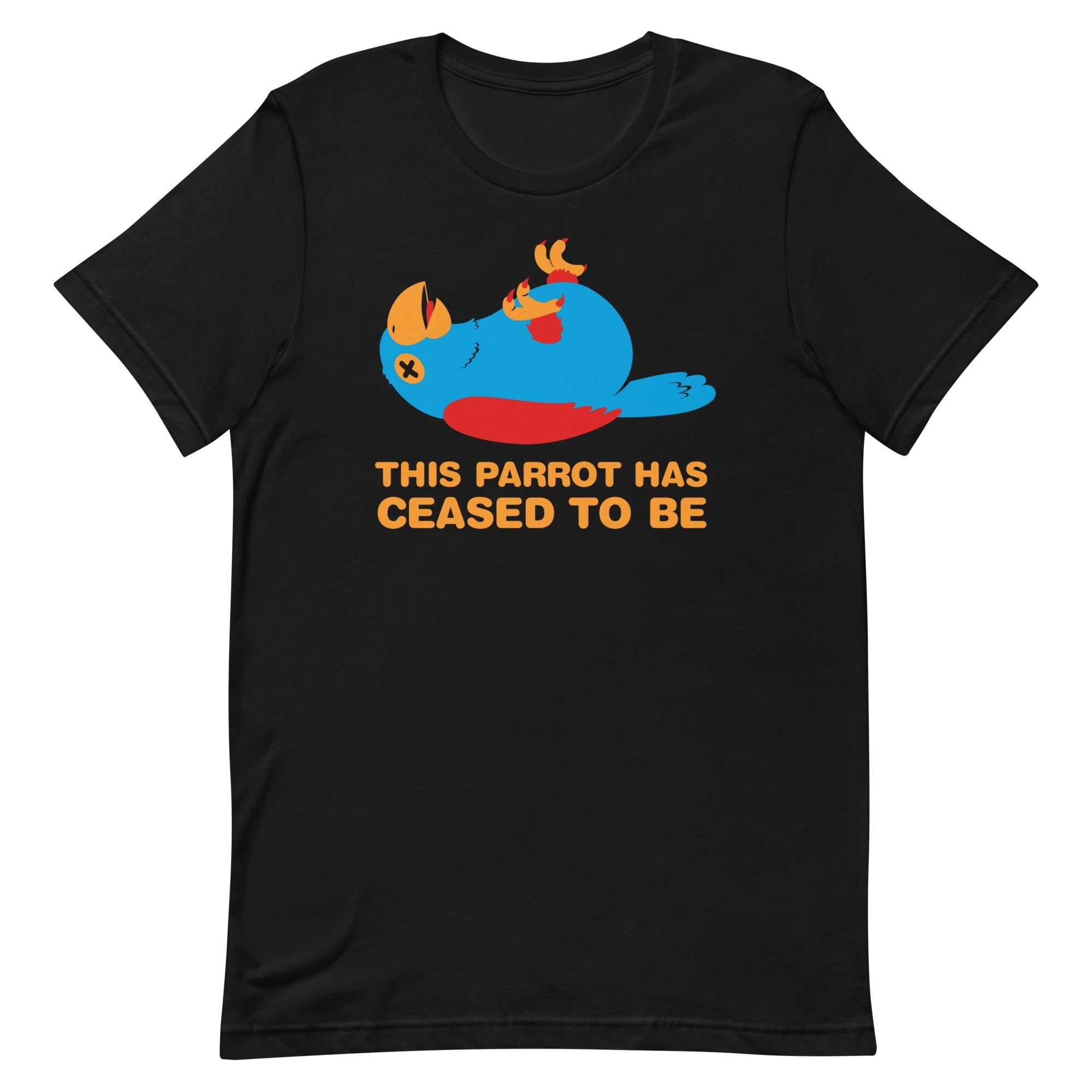 This Parrot Has Ceased To Be Men's Signature - Adult & Kids T-Shirts, Sweatshirts & Hoodies apparel design preview 1
