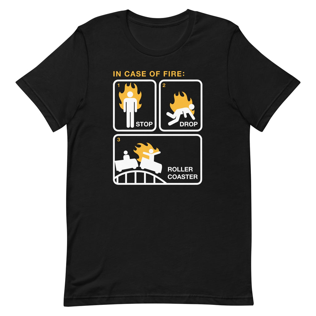 Stop Drop Roller Coaster Men's Signature - Adult & Kids T-Shirts, Sweatshirts & Hoodies apparel design preview 1