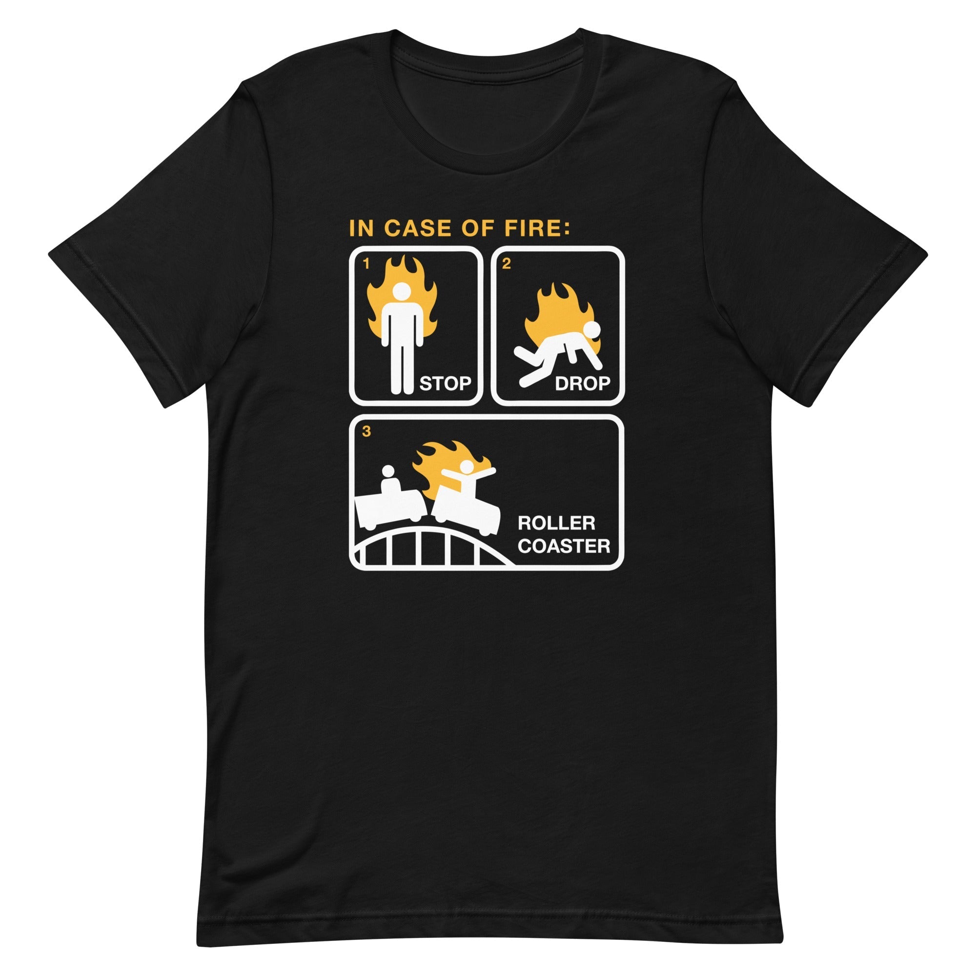 Stop Drop Roller Coaster Men's Signature - Adult & Kids T-Shirts, Sweatshirts & Hoodies apparel design preview 1