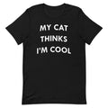 My Cat Thinks I'm Cool Men's Signature - Adult & Kids T-Shirts, Sweatshirts & Hoodies apparel design preview 1