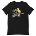 Cats Rule Everything Around Me Men's Signature - Adult & Kids T-Shirts, Sweatshirts & Hoodies apparel design preview 1