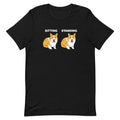 Corgi Sitting And Standing Men's Signature - Adult & Kids T-Shirts, Sweatshirts & Hoodies apparel design preview 1