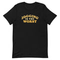 Jogging Is The Worst Men's Signature - Adult & Kids T-Shirts, Sweatshirts & Hoodies apparel design preview 1