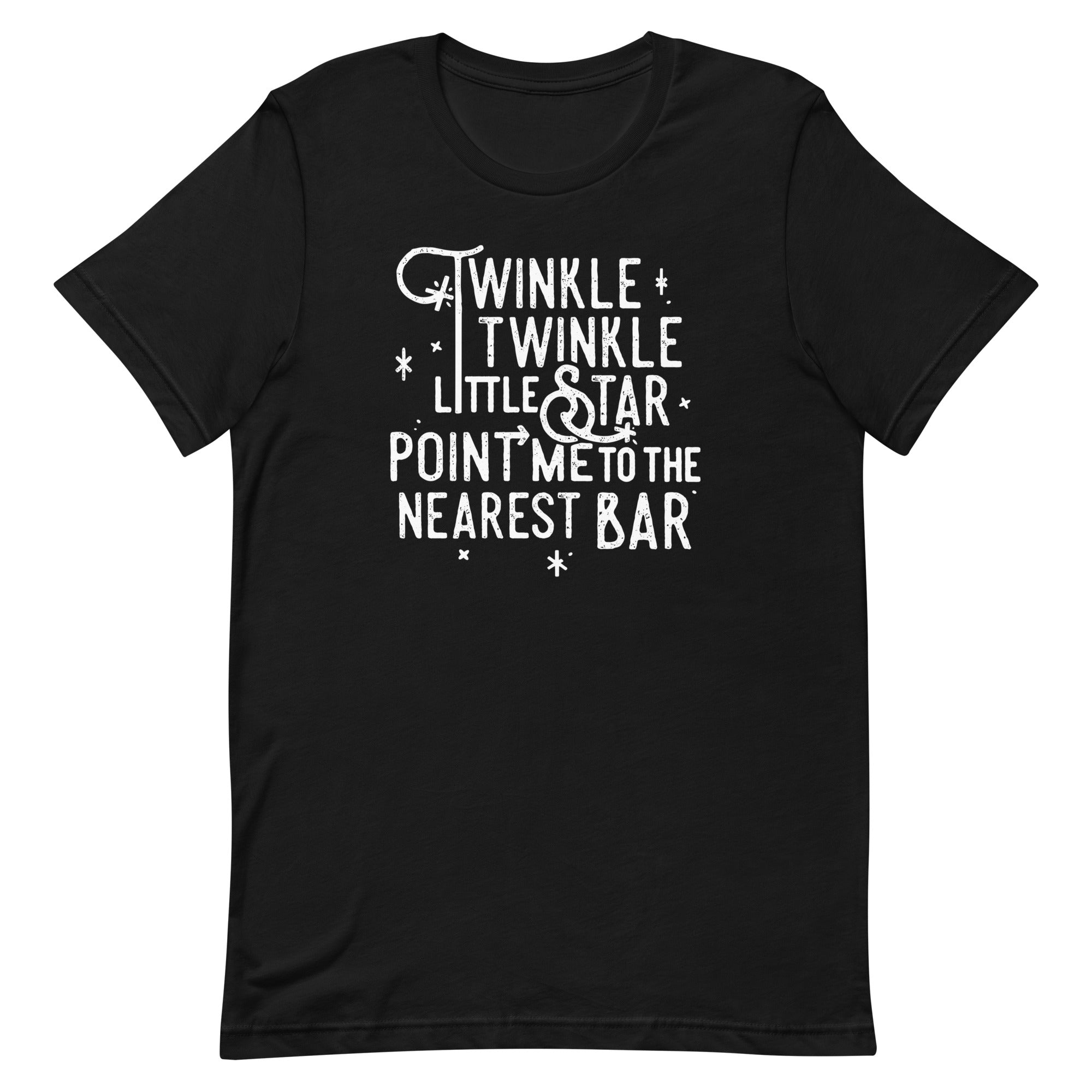 Point Me To The Nearest Bar Men's Signature - Adult & Kids T-Shirts, Sweatshirts & Hoodies apparel design preview 1