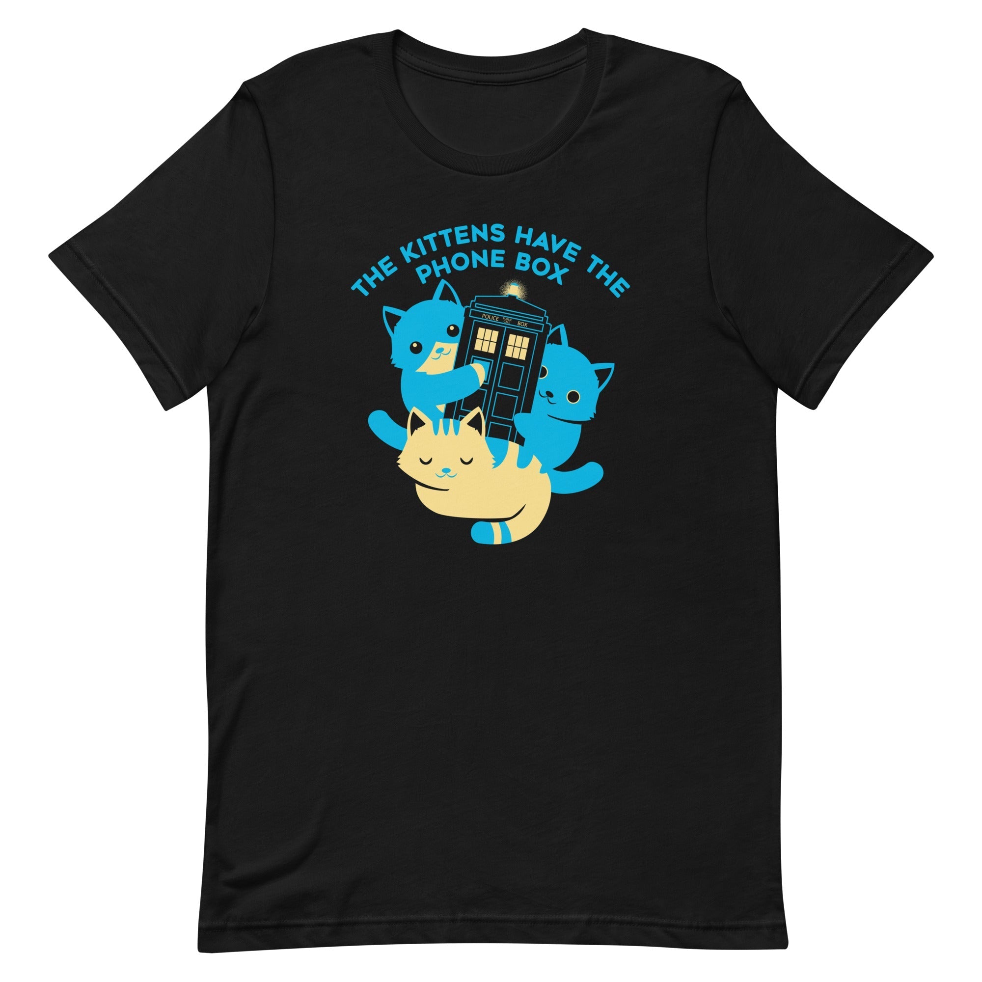The Kittens Have Phone Box Men's Signature - Adult & Kids T-Shirts, Sweatshirts & Hoodies apparel design preview 1