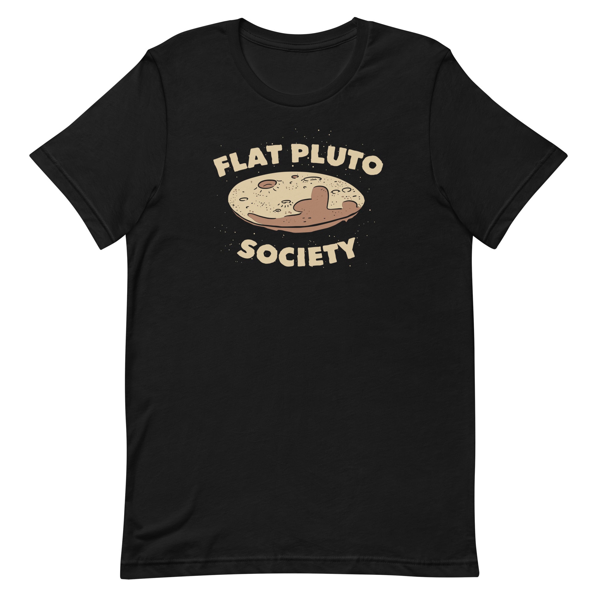 Flat Pluto Society Men's Signature - Adult & Kids T-Shirts, Sweatshirts & Hoodies apparel design preview 1