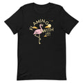 Flamingo With It Men's Signature - Adult & Kids T-Shirts, Sweatshirts & Hoodies apparel design preview 1