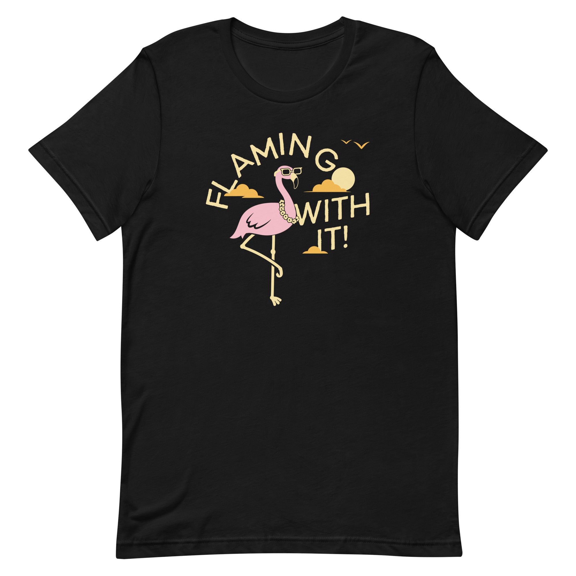 Flamingo With It Men's Signature - Adult & Kids T-Shirts, Sweatshirts & Hoodies apparel design preview 1