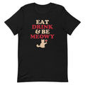 Eat Drink Be Meowy Men's Signature - Adult & Kids T-Shirts, Sweatshirts & Hoodies apparel design preview 1