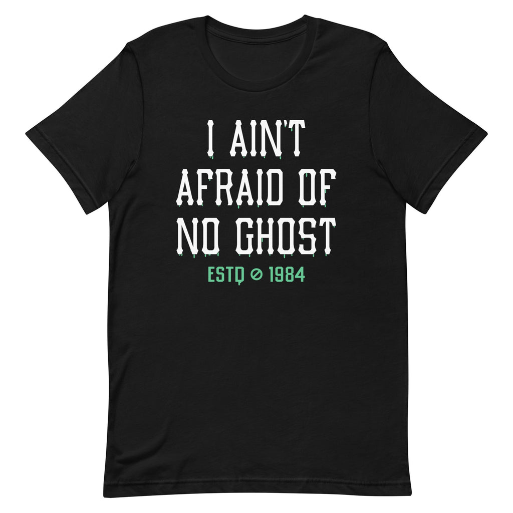 I Ain't Afraid Of No Ghost Men's Signature - Adult & Kids T-Shirts, Sweatshirts & Hoodies apparel design preview 1