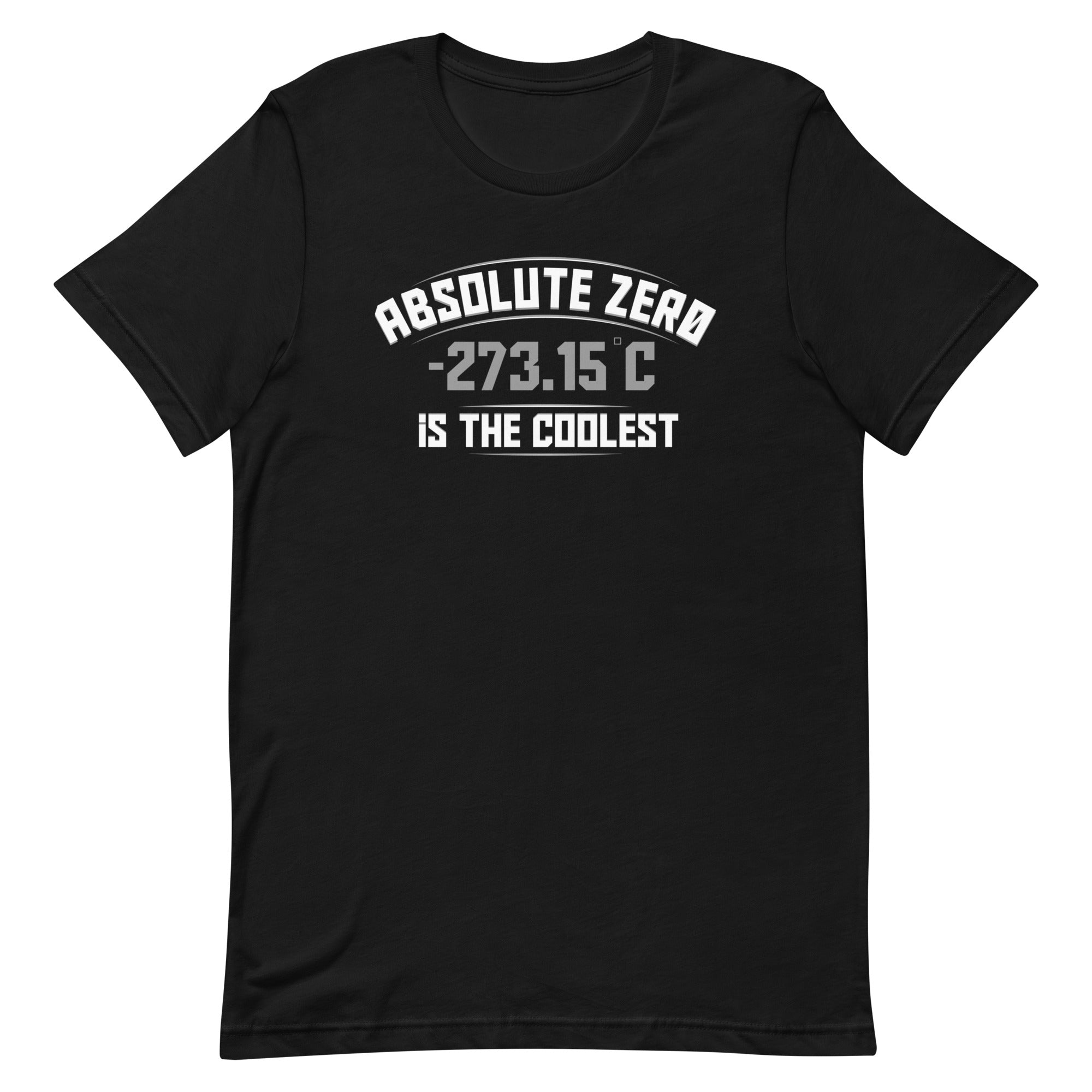 Absolute Zero Is The Coolest Men's Signature - Adult & Kids T-Shirts, Sweatshirts & Hoodies apparel design preview 1