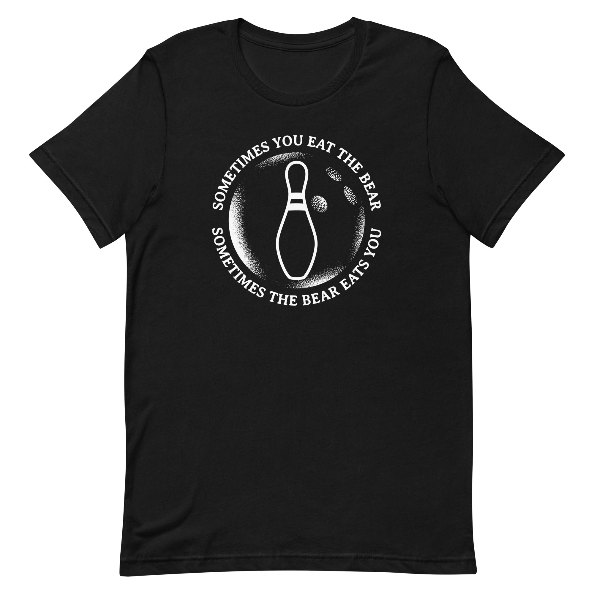 Sometimes You Eat The Bear Men's Signature - Adult & Kids T-Shirts, Sweatshirts & Hoodies apparel design preview 1