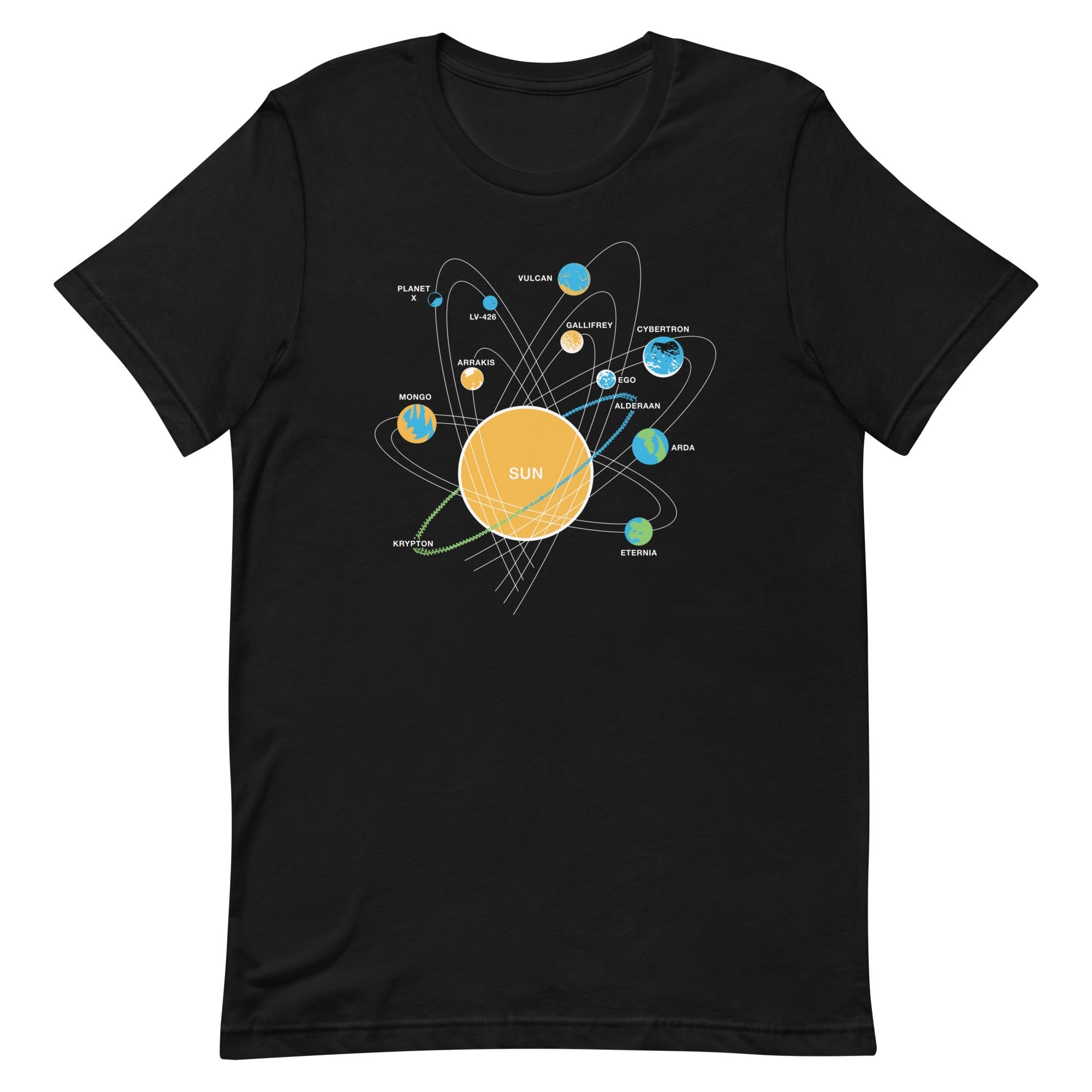 Solar System Men's Signature - Adult & Kids T-Shirts, Sweatshirts & Hoodies apparel design preview 1
