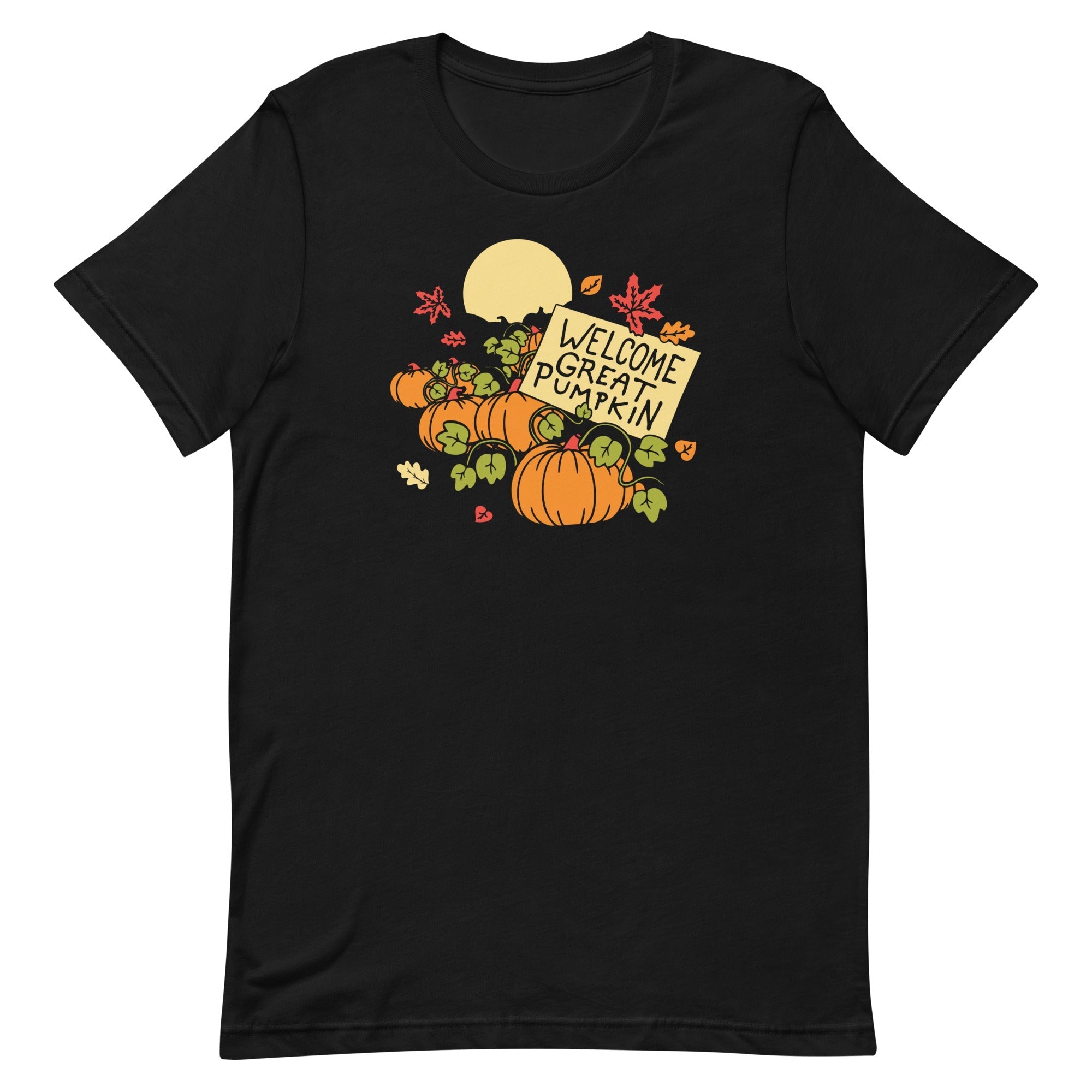 Welcome Great Pumpkin Men's Signature - Adult & Kids T-Shirts, Sweatshirts & Hoodies apparel design preview 1
