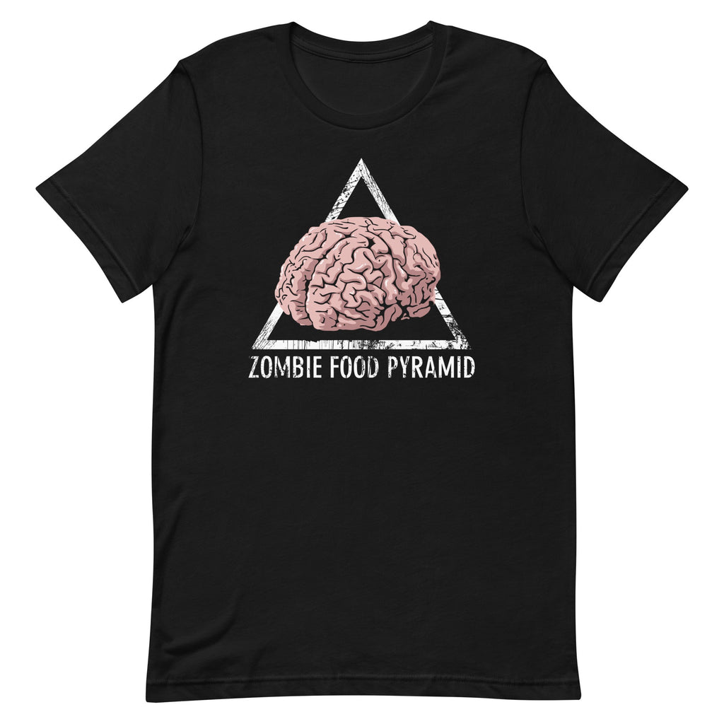Zombie Food Pyramid Men's Signature - Adult & Kids T-Shirts, Sweatshirts & Hoodies apparel design preview 1