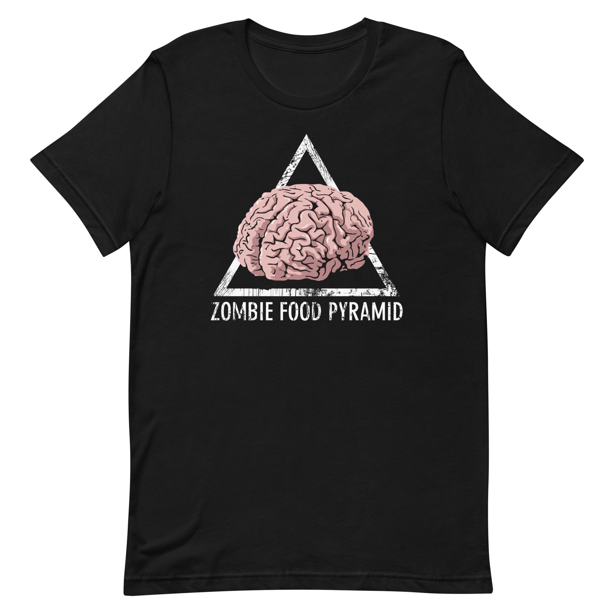 Zombie Food Pyramid Men's Signature - Adult & Kids T-Shirts, Sweatshirts & Hoodies apparel design preview 1