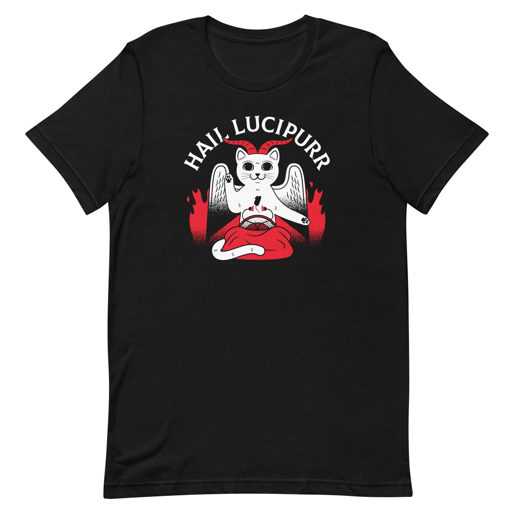 Hail Lucipurr Men's Signature - Adult & Kids T-Shirts, Sweatshirts & Hoodies apparel design preview 1