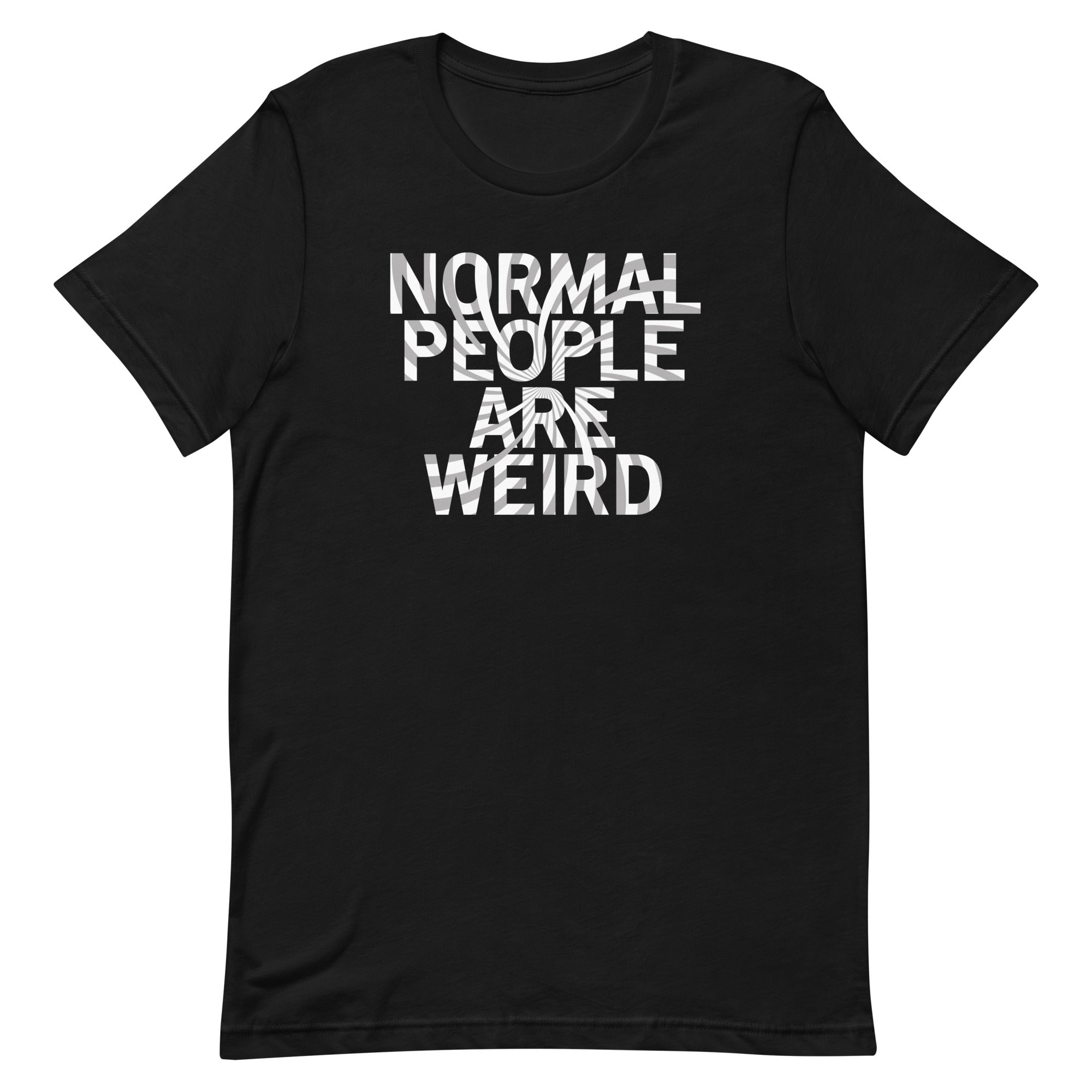 Normal People Are Weird Men's Signature - Adult & Kids T-Shirts, Sweatshirts & Hoodies apparel design preview 1