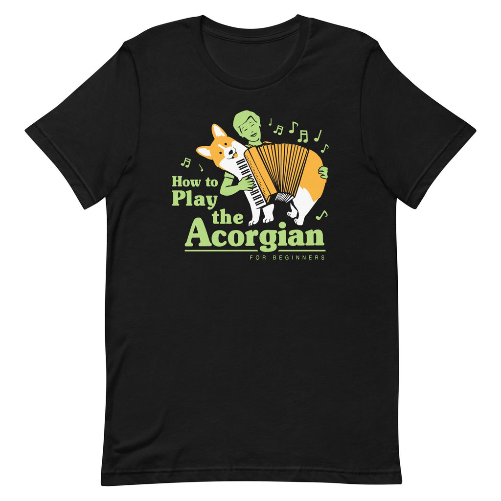 How To Play The Acorgian Men's Signature - Adult & Kids T-Shirts, Sweatshirts & Hoodies apparel design preview 1